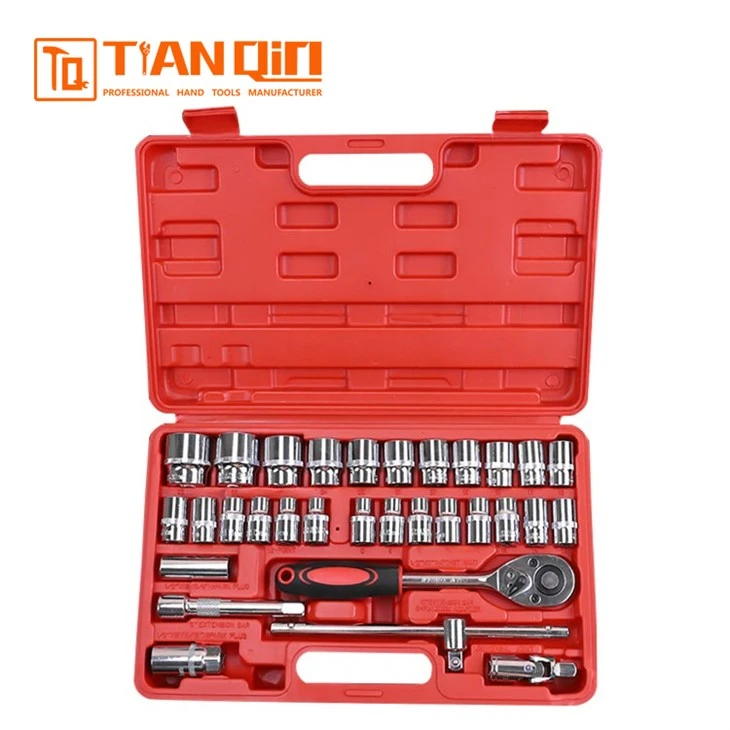32 PCS Chrome Plated Socket Wrench Set (NO Heat Treatment)