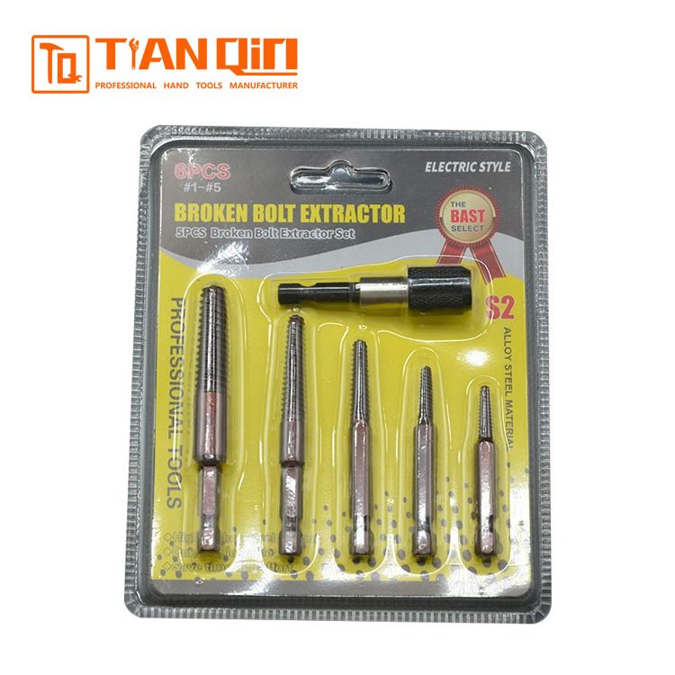 6PCS Screw Extractor S2 Material 6PCS Screw Extractor S2 Material